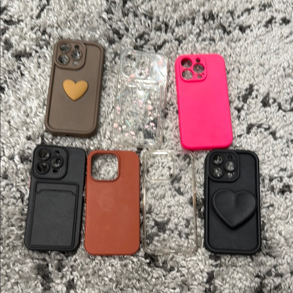 iPhone 14 Pro Assorted Phone Cases for Smartphones